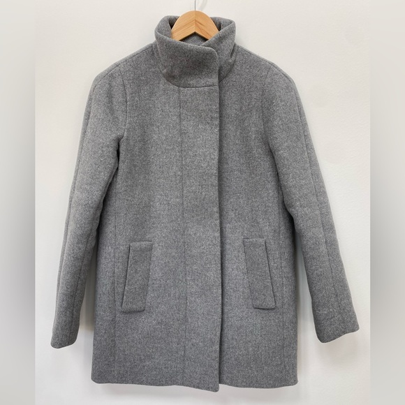 J. Crew Jackets & Coats J Crew Gray Wool Coat Poshmark
